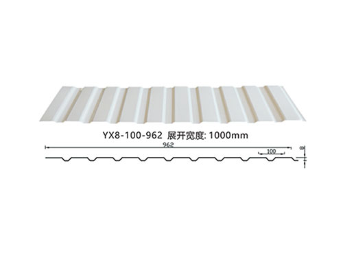 泉州YX8-100-962壓型彩鋼瓦