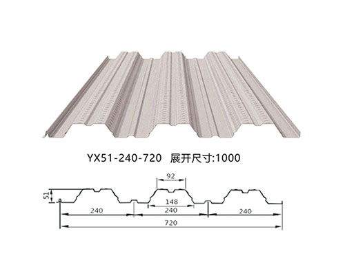 泉州YX51-240-720開口樓承板
